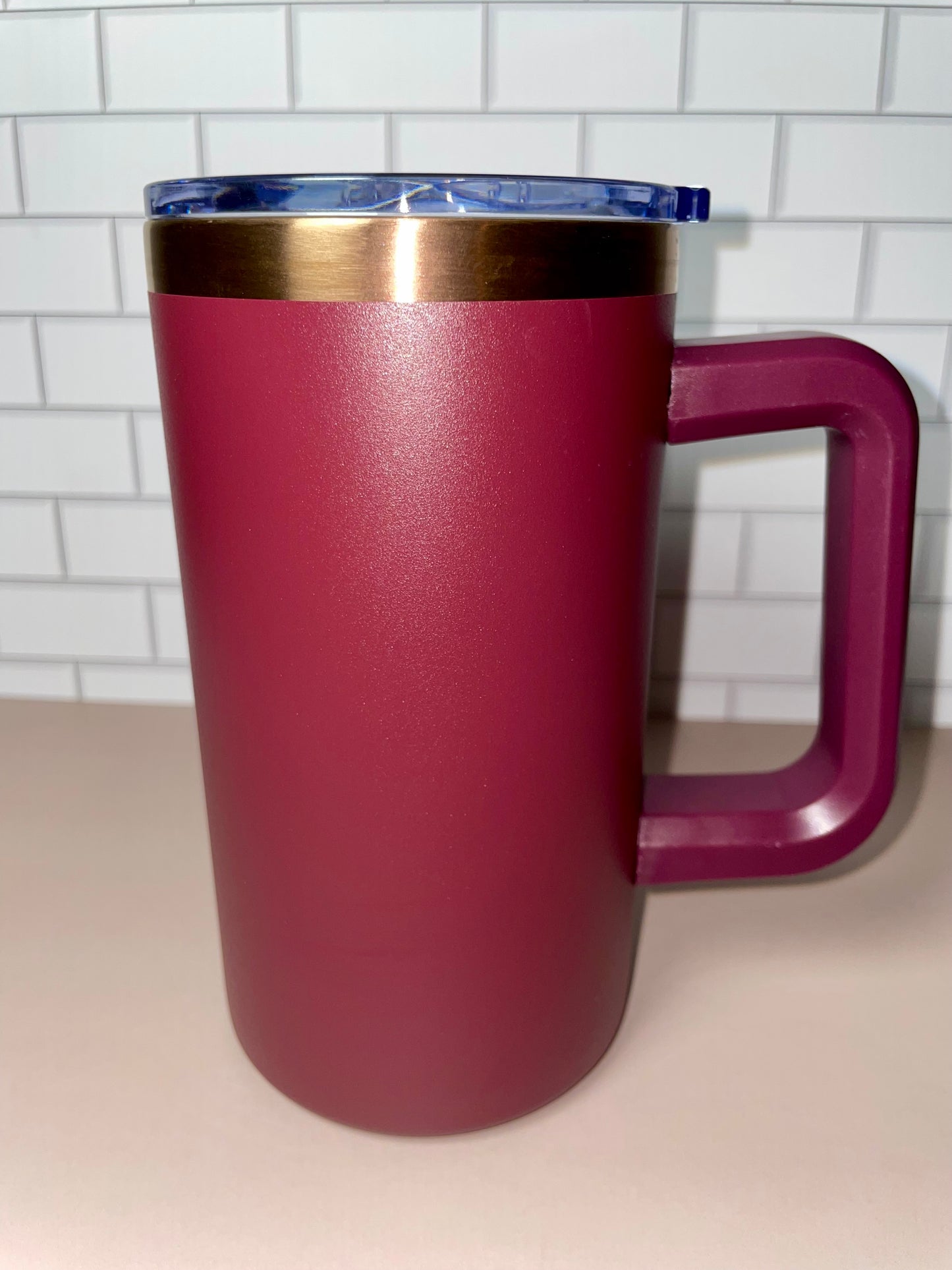 Red 20oz Stainless Steel