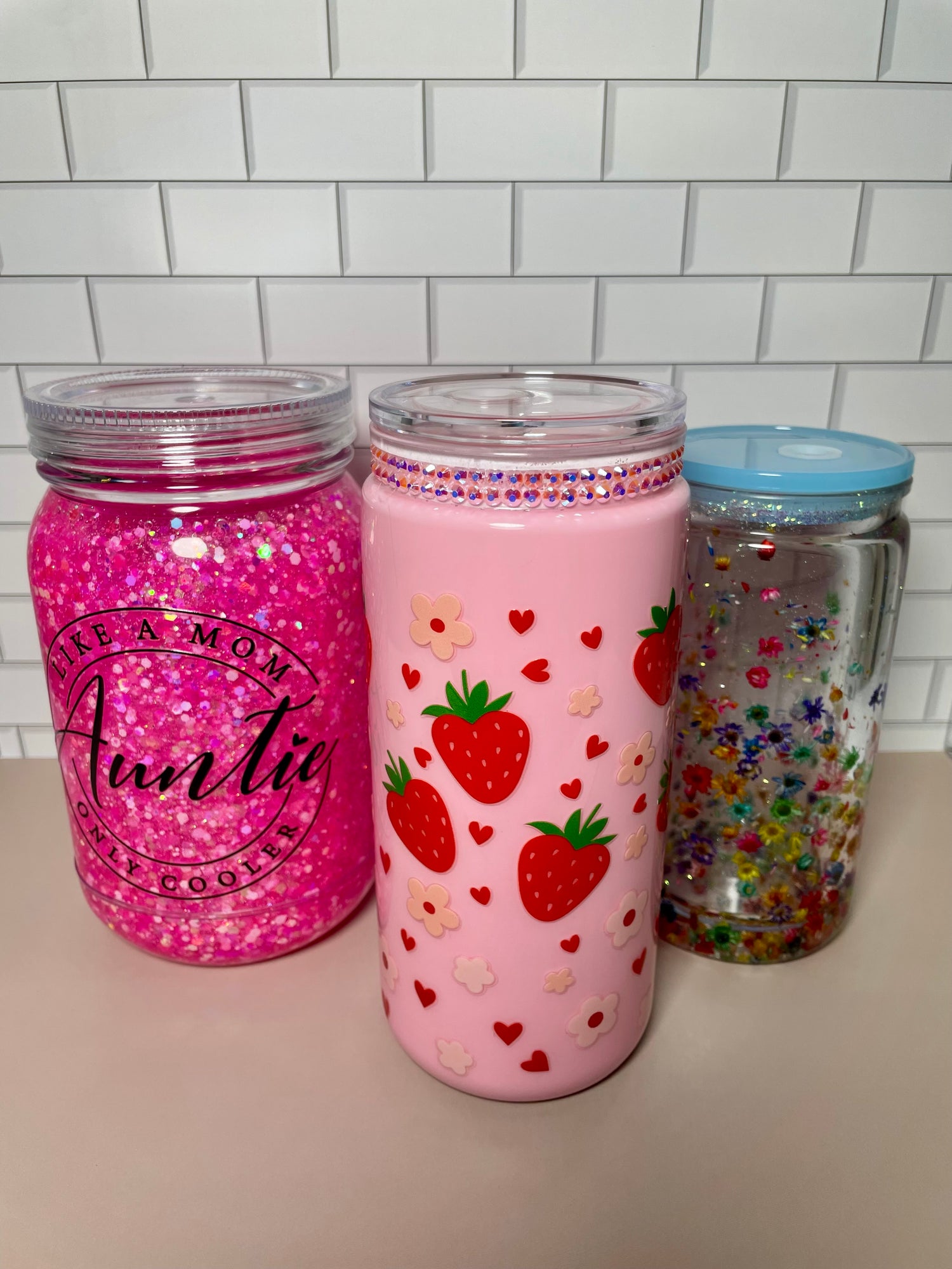 Snowglobe Cups