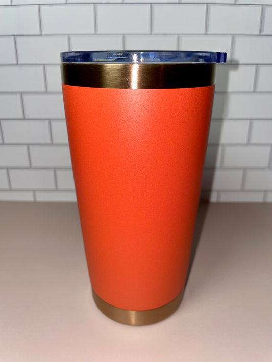Orange 20oz Stainless Steel