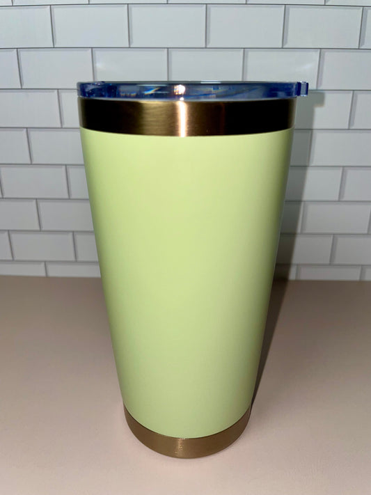 Yellow 20oz Stainless Steel