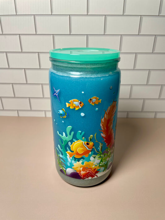 Beach Cup - 16oz Acrylic Tumbler