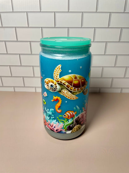 Beach Cup - 16oz Acrylic Tumbler
