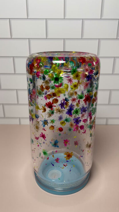 Dried Flowers - 16oz Acrylic Tumbler